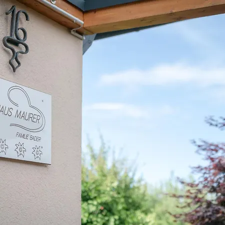 Gaestehaus Maurer/bader Affittacamere 4*