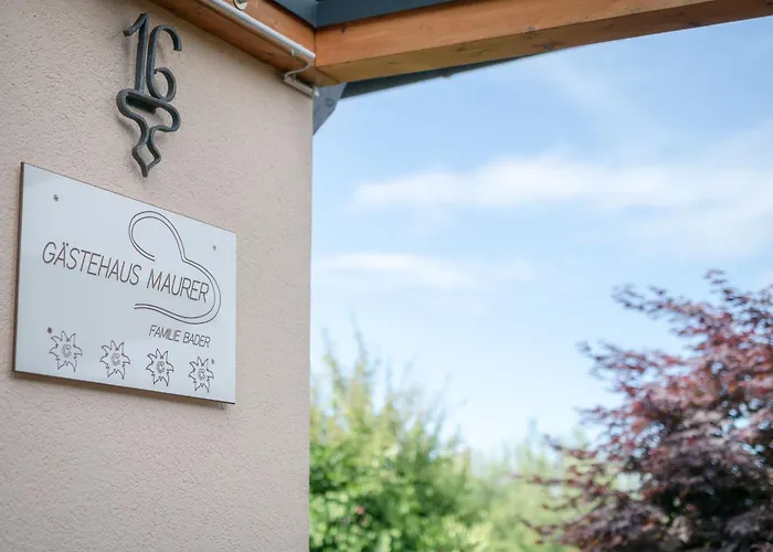 Gaestehaus Maurer/bader בית הארחה 4*